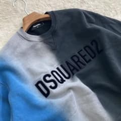 美品！DSQUARED2 GRADIENT LOGO SWEATSHIRT XL - メルカリ