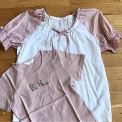 ピンクハウス 新品カットソー&スモックBL setのサムネイル