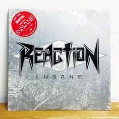 REACTION - INSANE LP 初回プレス盤 ソノシート付 希少 - メルカリ