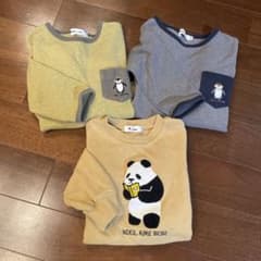 NOEIL AIME BEBE トレーナー 130cm 3点セットのサムネイル
