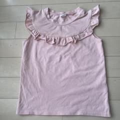enchante petit フリルTシャツ ピンク 110