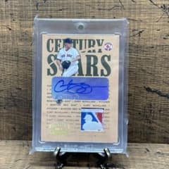 激レア カートシリング 世界5枚限定 ロゴマン 直筆サインカード レッド