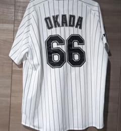 ロッテマリーンズ 岡田幸文選手 66 レプリカ ハイクオリティ