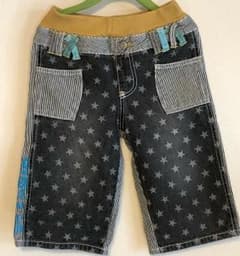 ハーフパンツ スター柄 120 usedのサムネイル