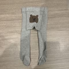 babyGap ベビータイツ 0-12mo グレー くまのサムネイル