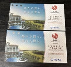 平和 PGMホテルリゾート沖縄 ご宿泊優待券 10000円分 2枚 - メルカリ
