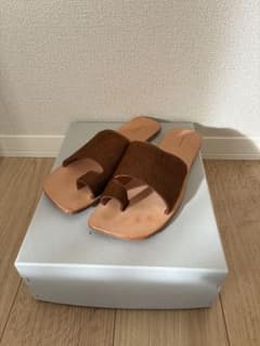 美品 Hender Scheme ハラコレザーサンダル 4 エンダースキーマのサムネイル
