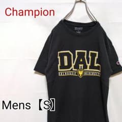 Q14【US輸入】Champion(チャンピオン)　Tシャツ【メンズS】ブラック