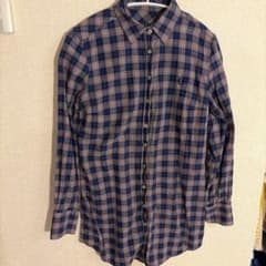 FRED PERRY チェック柄 長袖シャツ ブラウスのサムネイル
