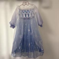 キッズ ドレス プリンセス風 ブルー　エルサ風のサムネイル
