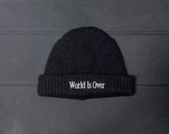 World Is Over ニット帽 ブラック Fukase監修 セカオワのサムネイル