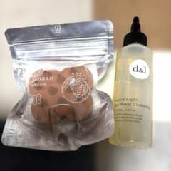 【新品】uka スカルプブラシ ケンザン ミディアム ＆ クレンジング セットのサムネイル