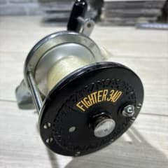 FIGHTER 340 メタルリール オリムピック FIGHTER 340 両軸リール 整理番号R196 - メルカリ