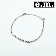 人気】e.m. イーエム ブレスレット シルバー925 ID プレート - メルカリ