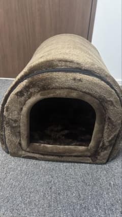 ★ ドーム型 犬 猫 ハウス 冬用 折りたたみ 猫ハウス 犬ハウス Lサイズ　★のサムネイル