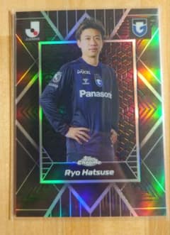 Topps Chrome J 리그 하츠세 료 SHADOW ETCH 감바 오사카