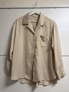 OZOC 長袖シャツ ベージュ 38サイズのサムネイル
