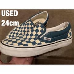 VANS Classic slip-on スリッポン 24cm USED