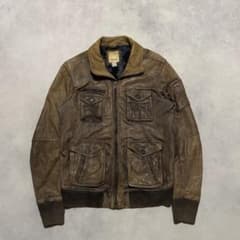 archive DIESEL Faded Lamb Leather Jacket - メルカリ