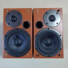 DENON スピーカー ペア 木目調 SC-ME33 - メルカリ