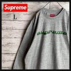 2301UU【人気モデル・美品】シュプリーム☆センタービッグロゴ ロングＴシャツ 2301UU【人気モデル・美品】シュプリーム☆センタービッグロゴ ロング