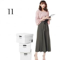 GU♡イージーリボンパラッツォパンツMのサムネイル