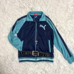 00s y2k PUMA トラックジャケット ラメ スポーツmix 平成ギャル - メルカリ