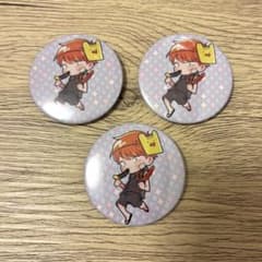めいちゃん めいちゃん屋さん 缶バッジ 3個セット お祭り - メルカリ