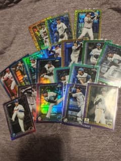 た*迎様 2025 NPB Topps Chrome まとめ売りのサムネイル