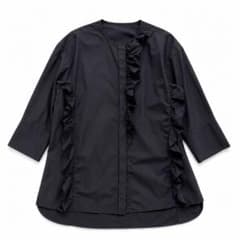 ANAYI アナイ タイプライターフリルブラウス 黒 38 定価3,5万 - メルカリ
