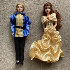 美女と野獣 人形 2体セットのサムネイル