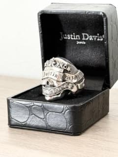 正規品Justin Davis BLESSINGスカルリング ジルコニア 23号 - メルカリ
