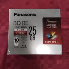 Panasonic BD-RE 25GB 10枚入りのサムネイル