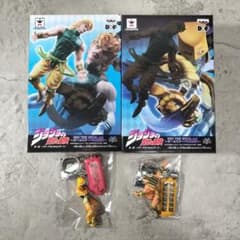 ジョジョの奇妙な冒険 DXFフィギュア キーホルダー DIO ザワールド 4点 ジョジョの奇妙な冒険 DXFフィギュア キーホルダー DIO ザワールド 4点