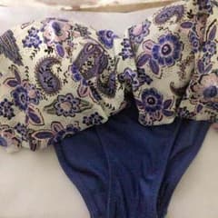 水着 ペイズリー柄のサムネイル
