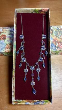 Michal Negrin ミハエルネグリン ネックレス パープル フラワーのサムネイル