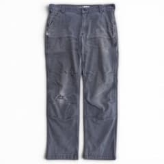 Carhartt カーハート ダブルニー ワークパンツ グレー 34 ダメージ Carhartt カーハート ダブルニー ワークパンツ グレー 34 ダメージ