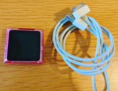 iPod nano 第6世代　16GB ピンク　ケーブル　カバー付きのサムネイル