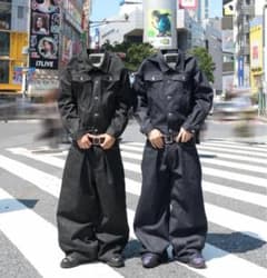 BELVET リジットデニム パンツ Lのサムネイル