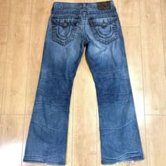 True Religion BILLY SUPER T 32 ブラウンステッチ - メルカリ