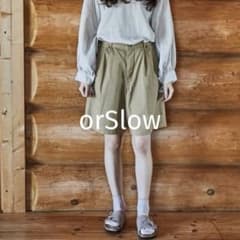 orSlow グルカショーツ ベージュM オアスロウハーフパンツ　ショートパンツ