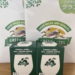 非売品　キリン　グリーンラベル×ミセスグリーンアップル　グラス　2個セットのサムネイル