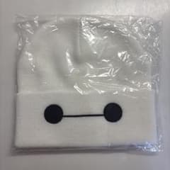 新品　未使用　ベイマックス ニット帽 ホワイトのサムネイル