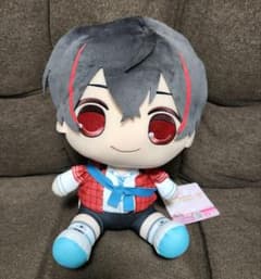 ゆあんくん おおきなBIGぬいぐるみ カラフルピーチ - メルカリ