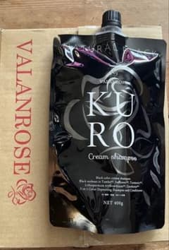 VALANROSE KURO Cream Shampoo 400g 3個セット - メルカリ