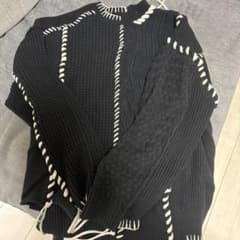 MAISON SPECIAL ステッチニット ブラック サイズ2のサムネイル