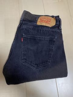 LEVI’S 501 リーバイス ブラック ジーンズ デニムパンツ W33L34のサムネイル