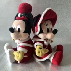 ミッキー&ミニー ミニサイズ ペアぬいぐるみ ディズニーランド限定