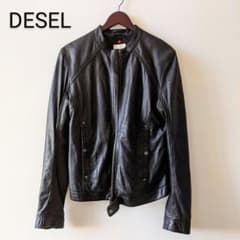 【極美品】DIESEL 羊革 レザージャケットのサムネイル