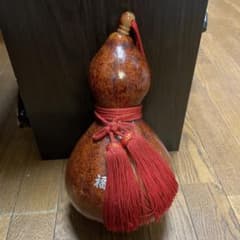 瓢箪 水筒 置物 アンティーク 骨董品 紐付 ひょうたん - メルカリ